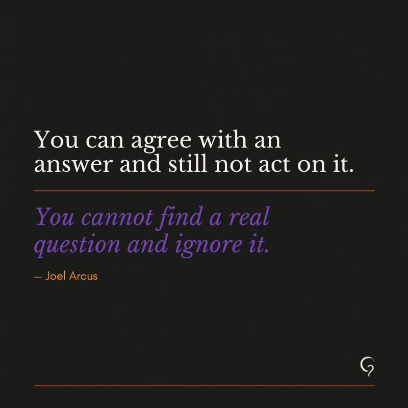 Agreement is easy. Action is not.