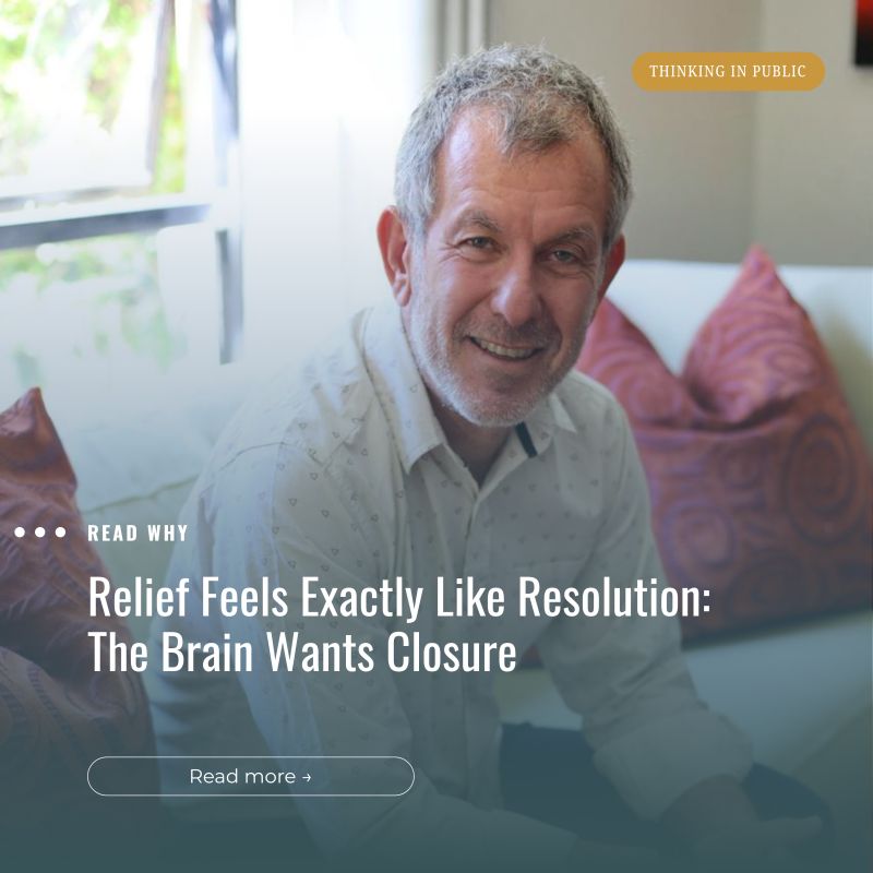 The difference between relief and resolution.